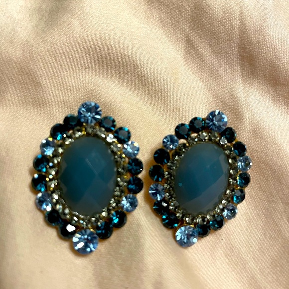 Blue earrings - Picture 1 of 1